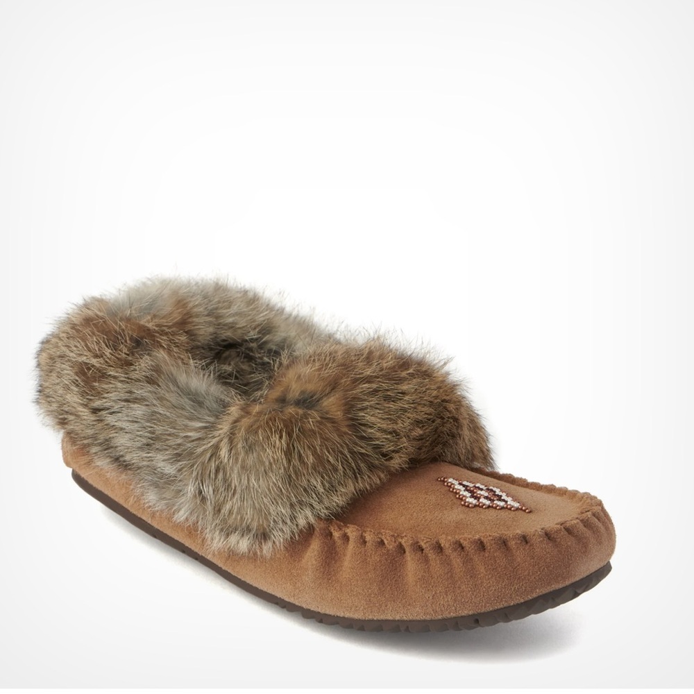 Manitobah Mukluk Street Moc-Oak Suede Moccasin